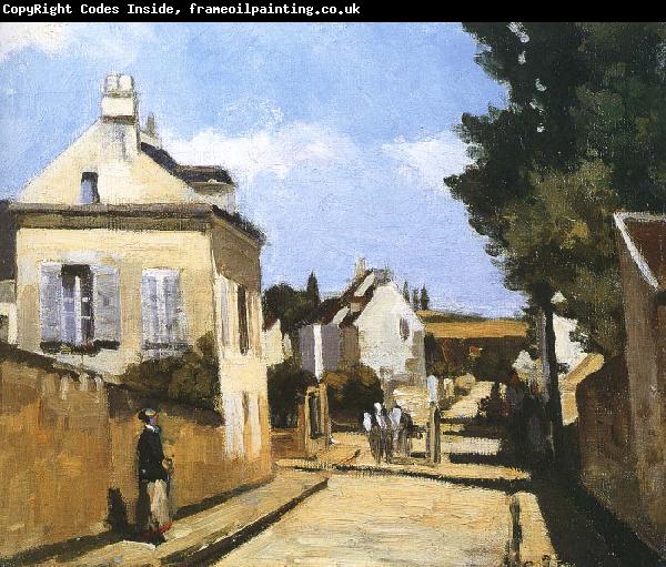 Camille Pissarro Pang Schwarz street map
